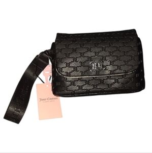 Juicy Couture Black Wristlet Bag